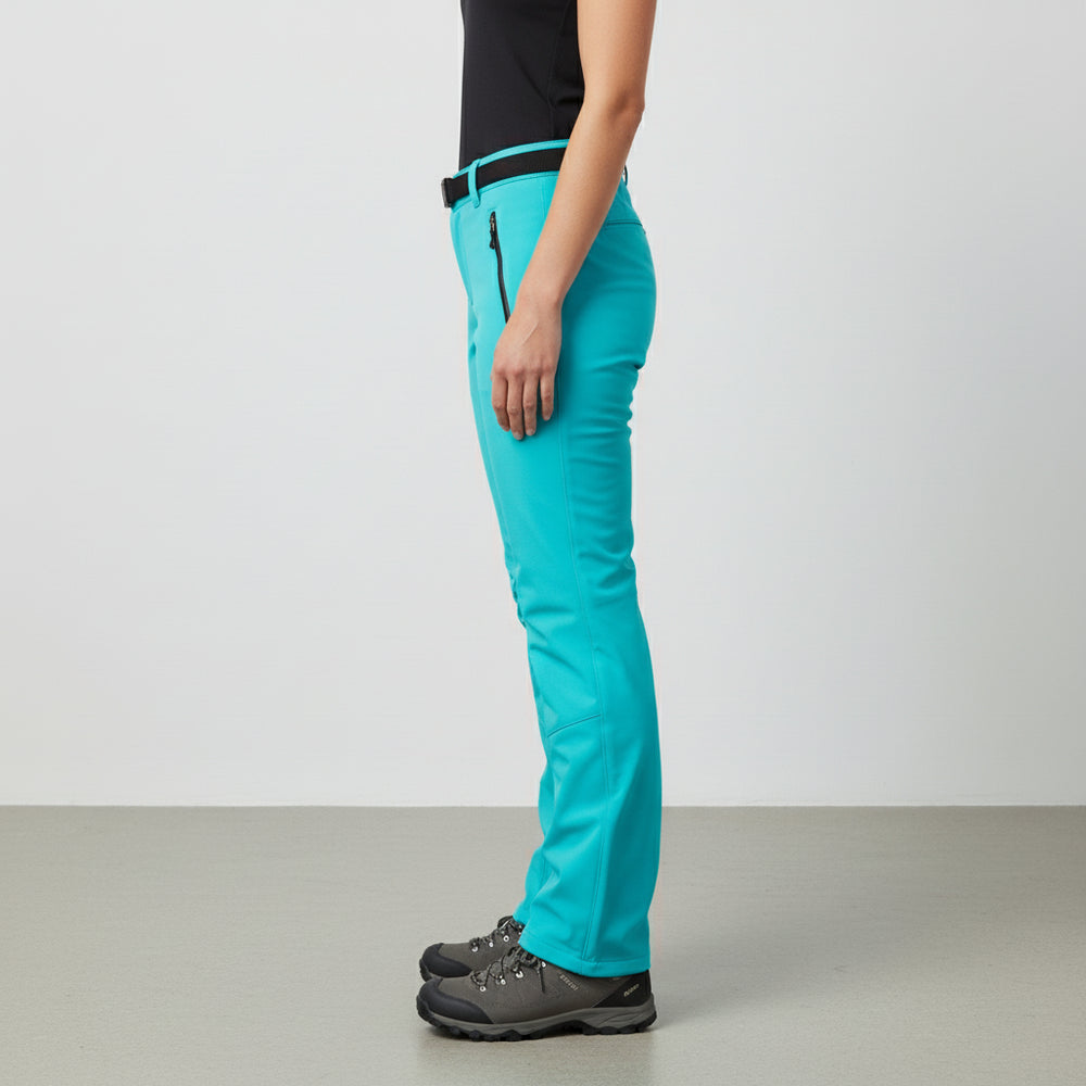 Damen Winter Softshellhose | Warm & Wasserdicht