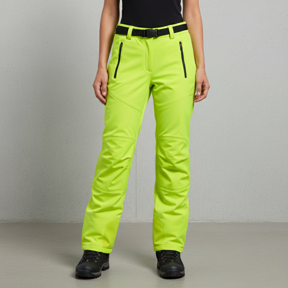 Damen Winter Softshellhose | Warm & Wasserdicht