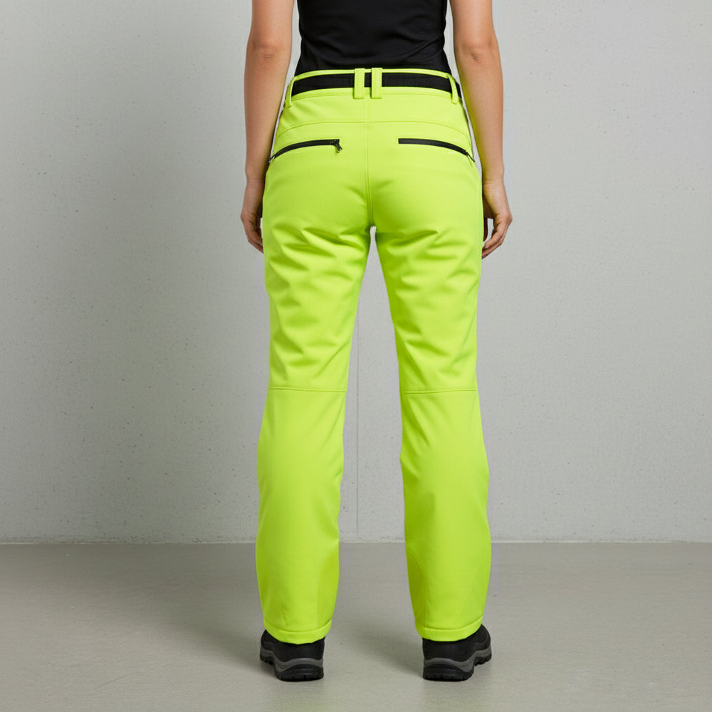 Damen Winter Softshellhose | Warm & Wasserdicht