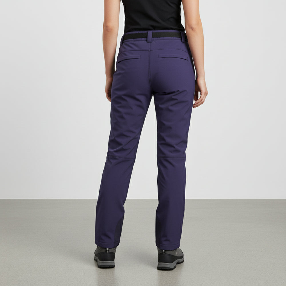 Damen Winter Softshellhose | Warm & Wasserdicht