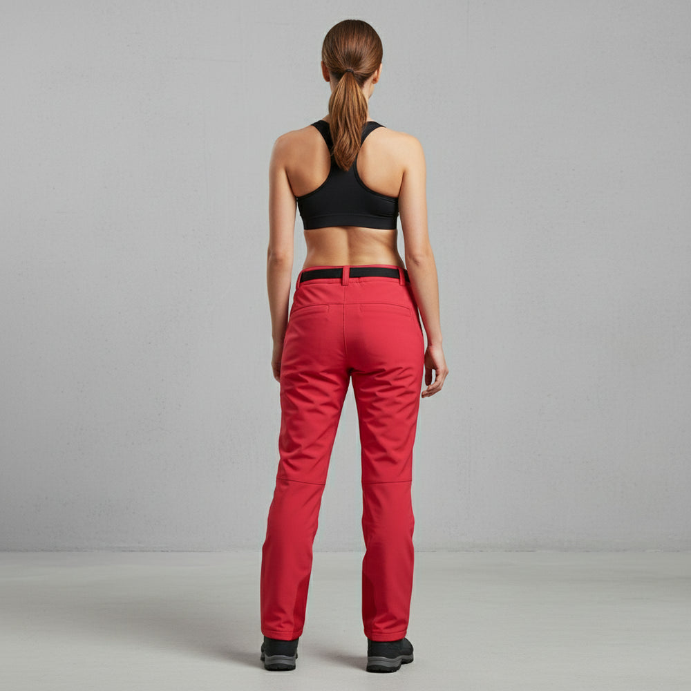 Damen Winter Softshellhose | Warm & Wasserdicht