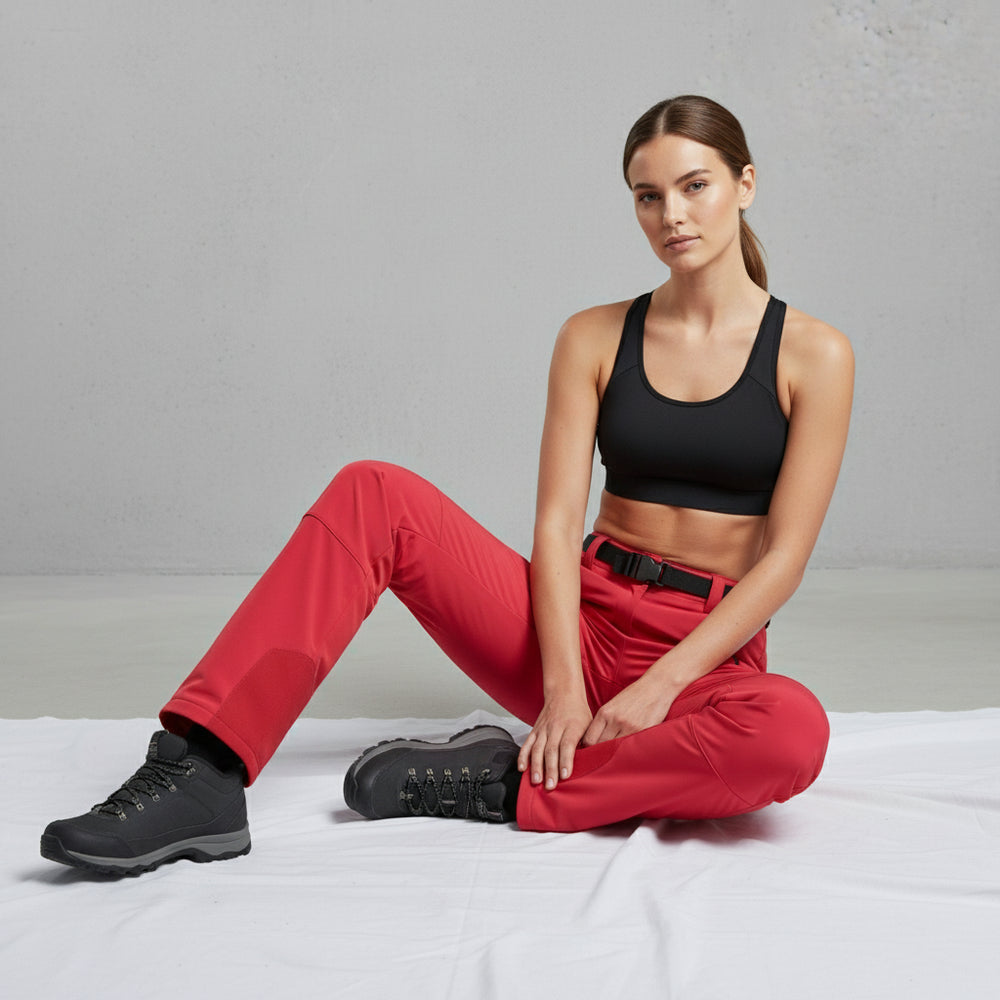 Damen Winter Softshellhose | Warm & Wasserdicht