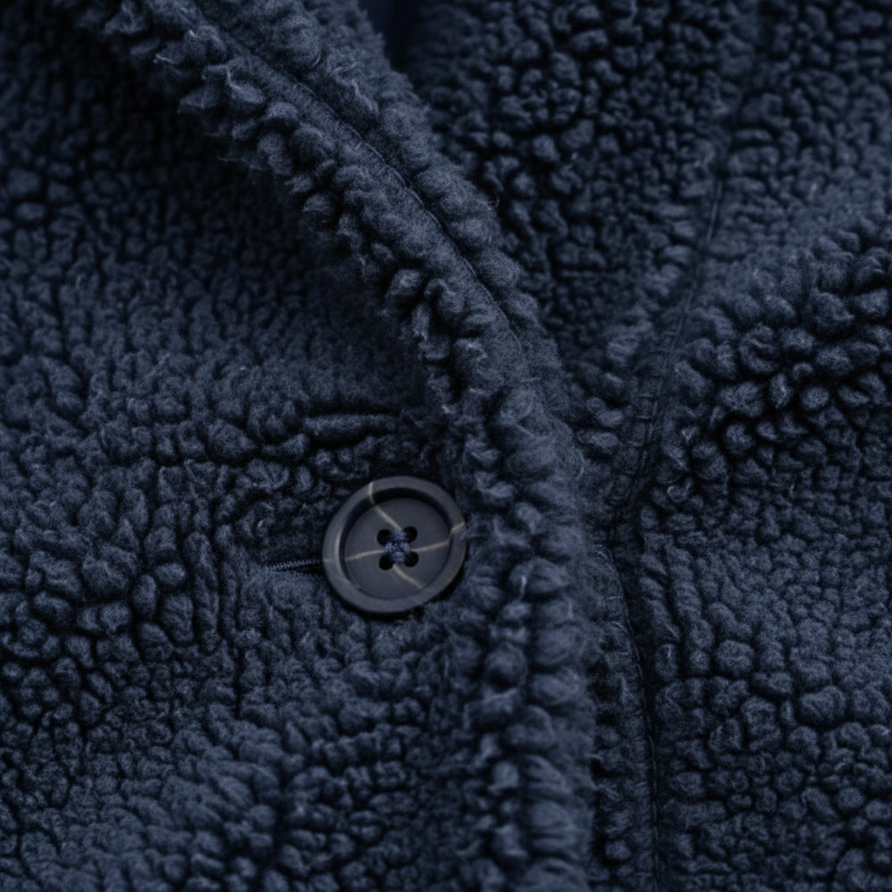 Warmer Damen Teddymantel mit Kapuze | Winter