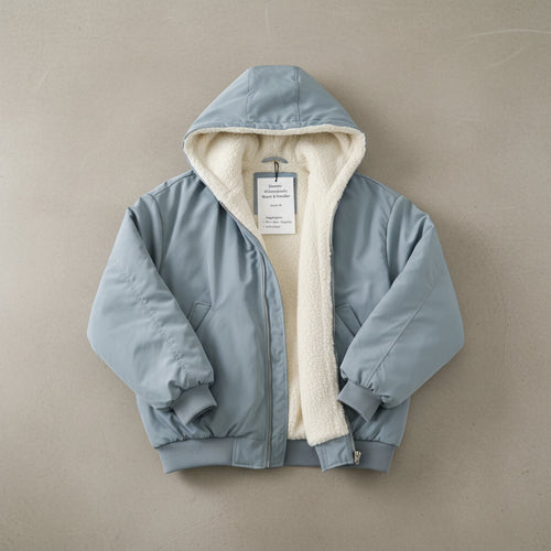 Damen Winterjacke warm | Wendbar & Kapuze