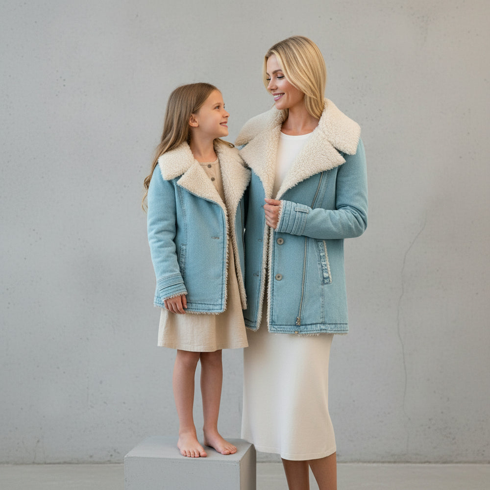 Warmer Damen Parka mit Plüsch Revers | Winter