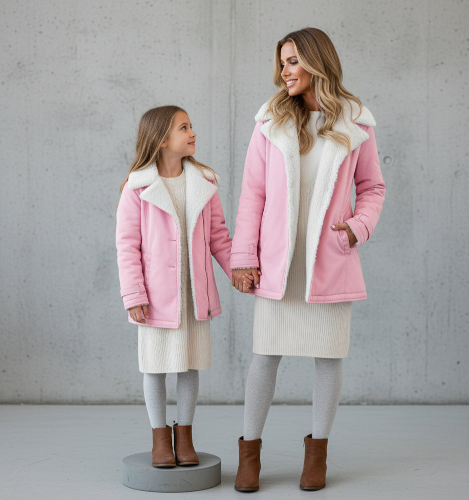 Warmer Damen Parka mit Plüsch Revers | Winter