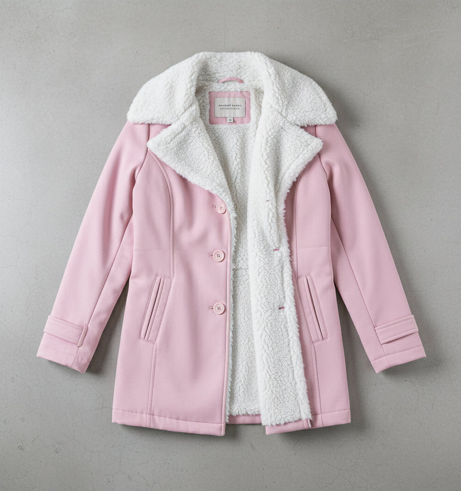 Warmer Damen Parka mit Plüsch Revers | Winter