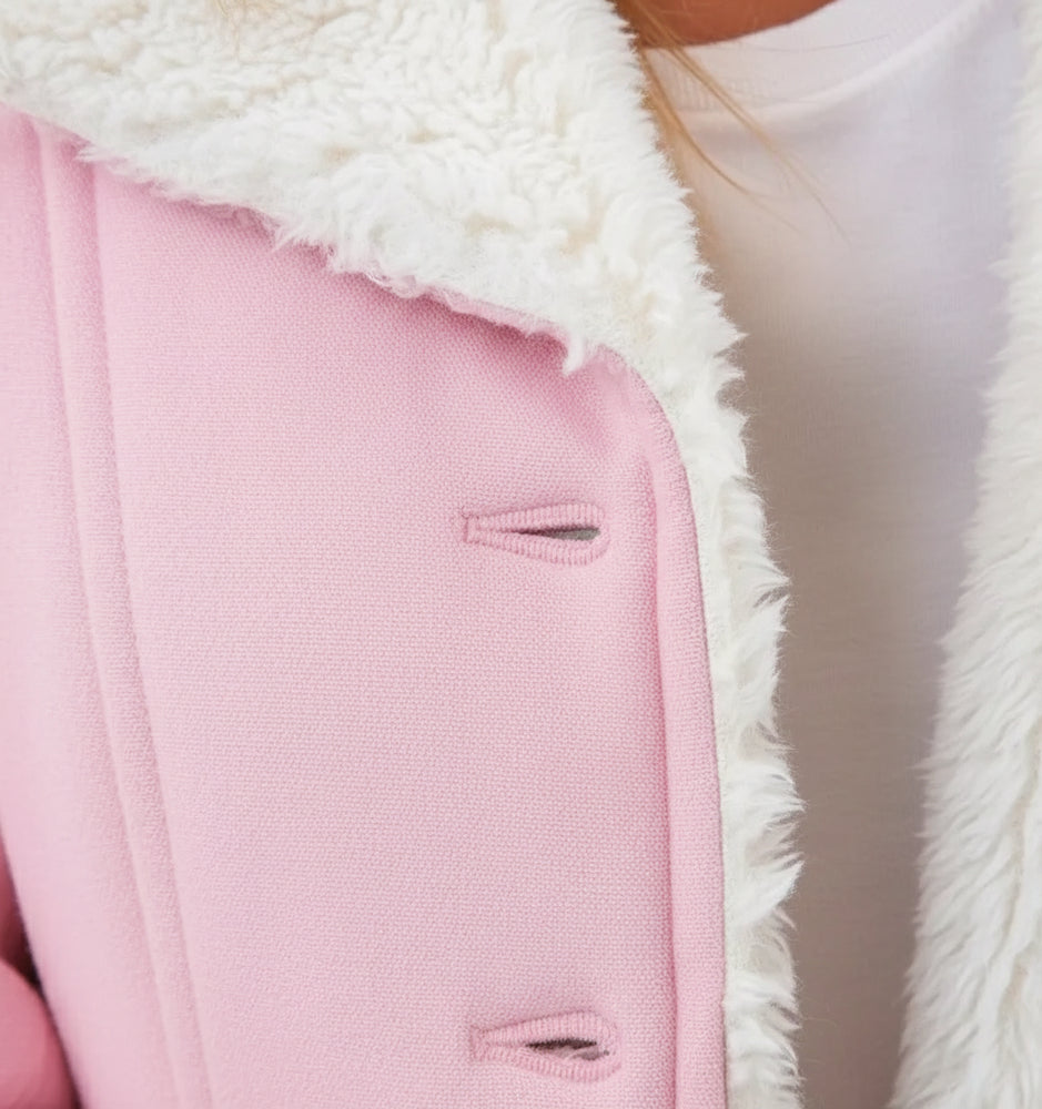 Warmer Damen Parka mit Plüsch Revers | Winter