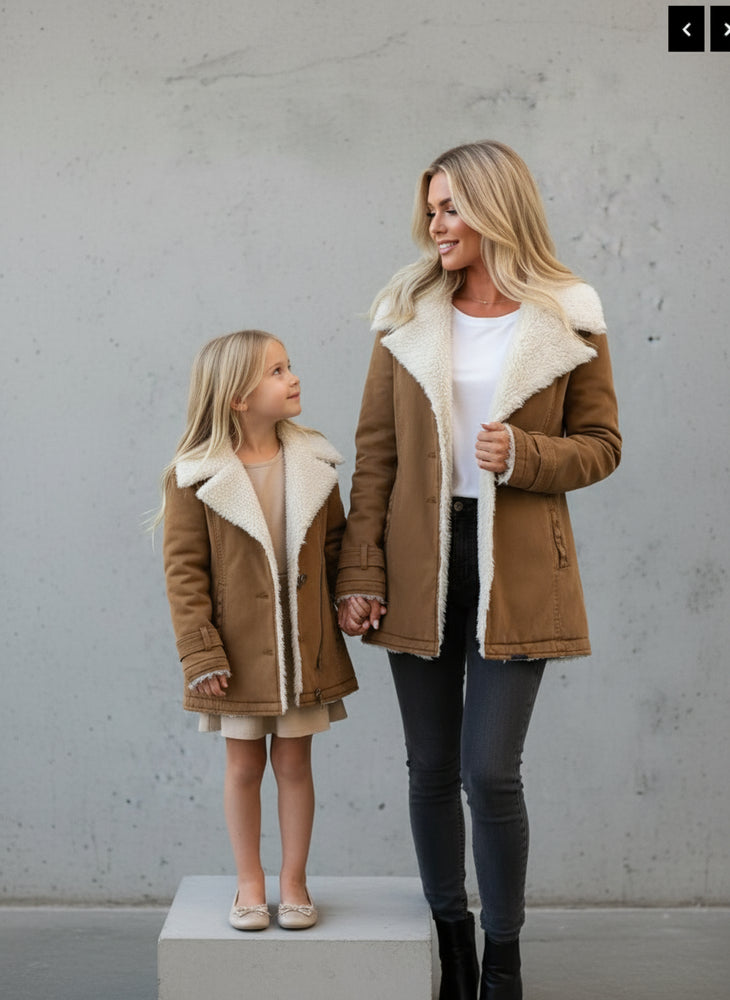 Warmer Damen Parka mit Plüsch Revers | Winter