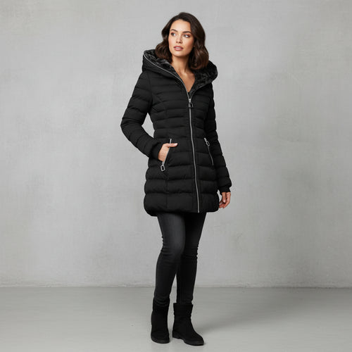 Warmer Damen Parka Slim Fit | Winter