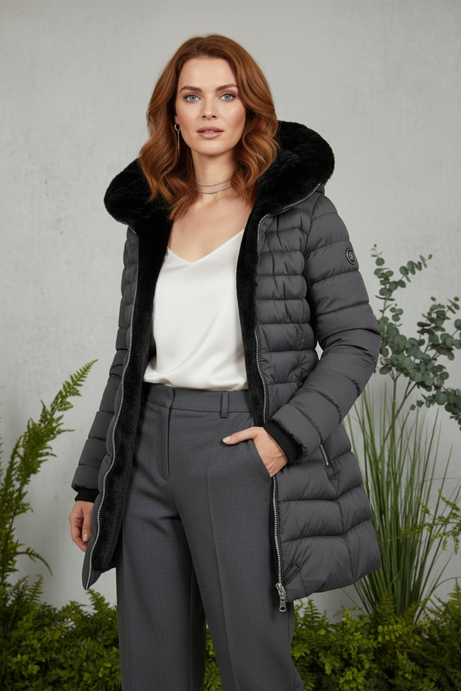 Warmer Damen Parka Slim Fit | Winter