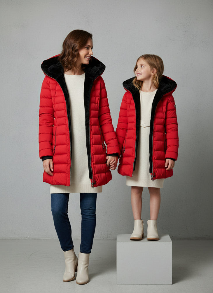 Warmer Damen Parka Slim Fit | Winter