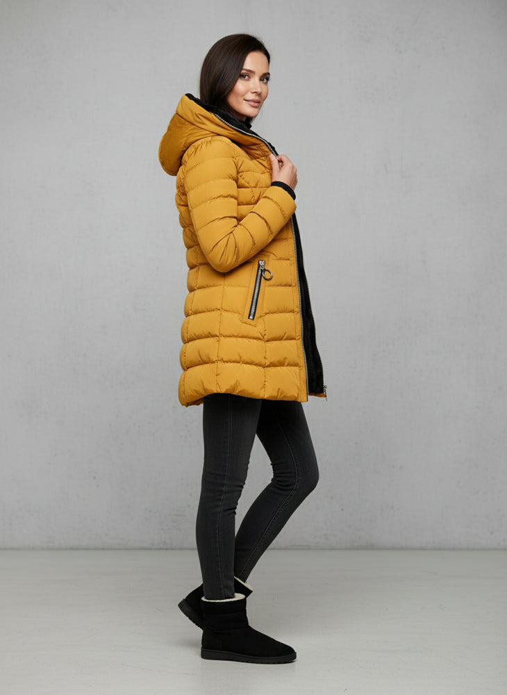 Warmer Damen Parka Slim Fit | Winter