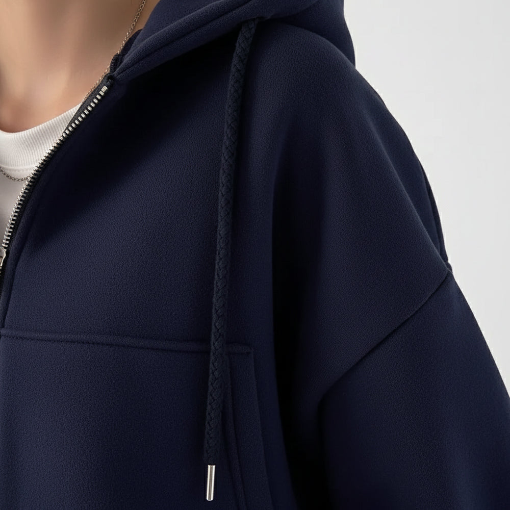 Damen Kapuzenjacke kurz | Retro | Herbst