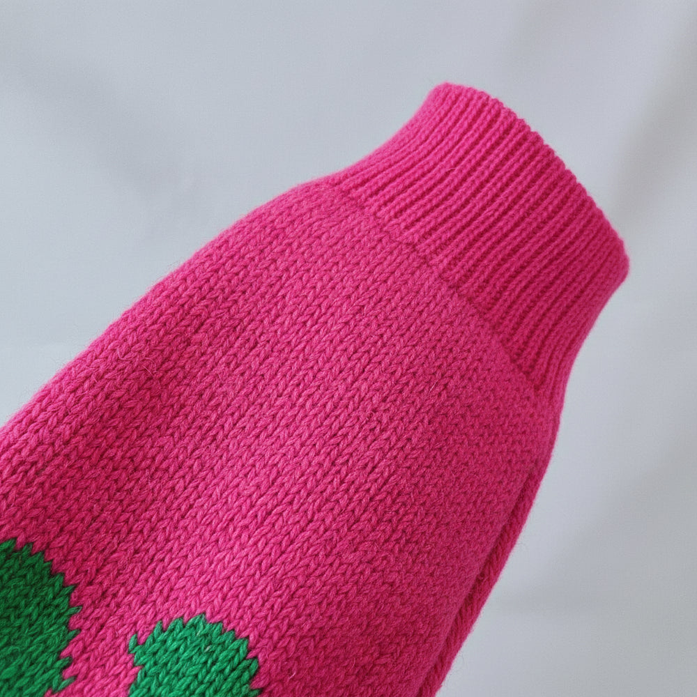 Lockerer Damen Jacquard Strickpullover | Herbst