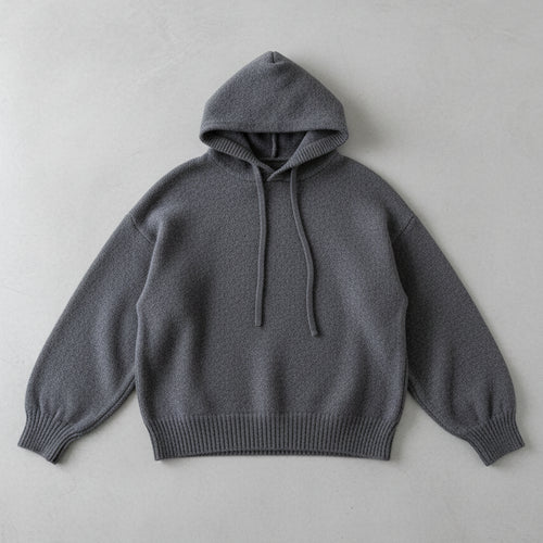 Warmer Damen Strick-Hoodie | Herbst | Lässig