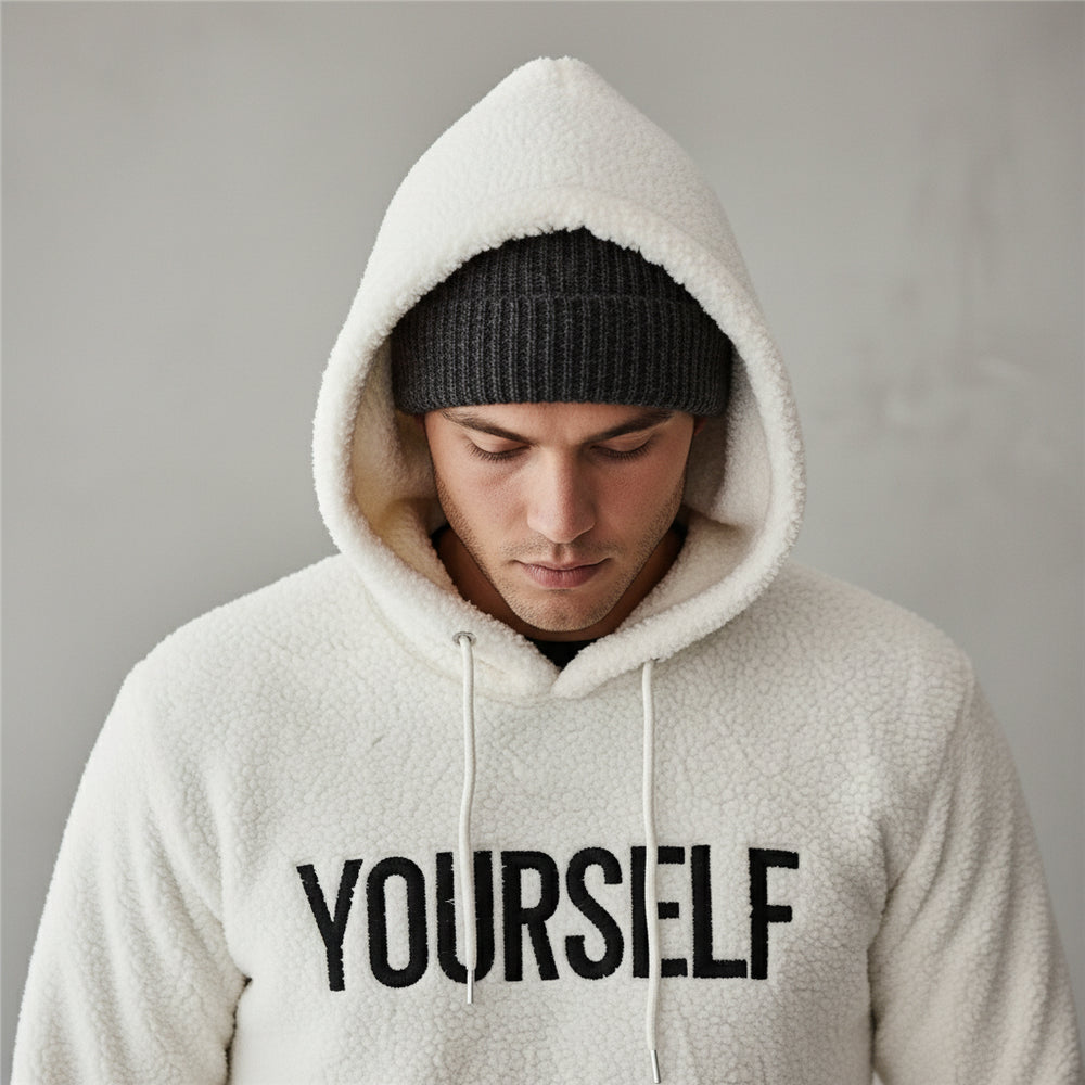 Kuscheliger Herren Hoodie aus Fleece | Winter