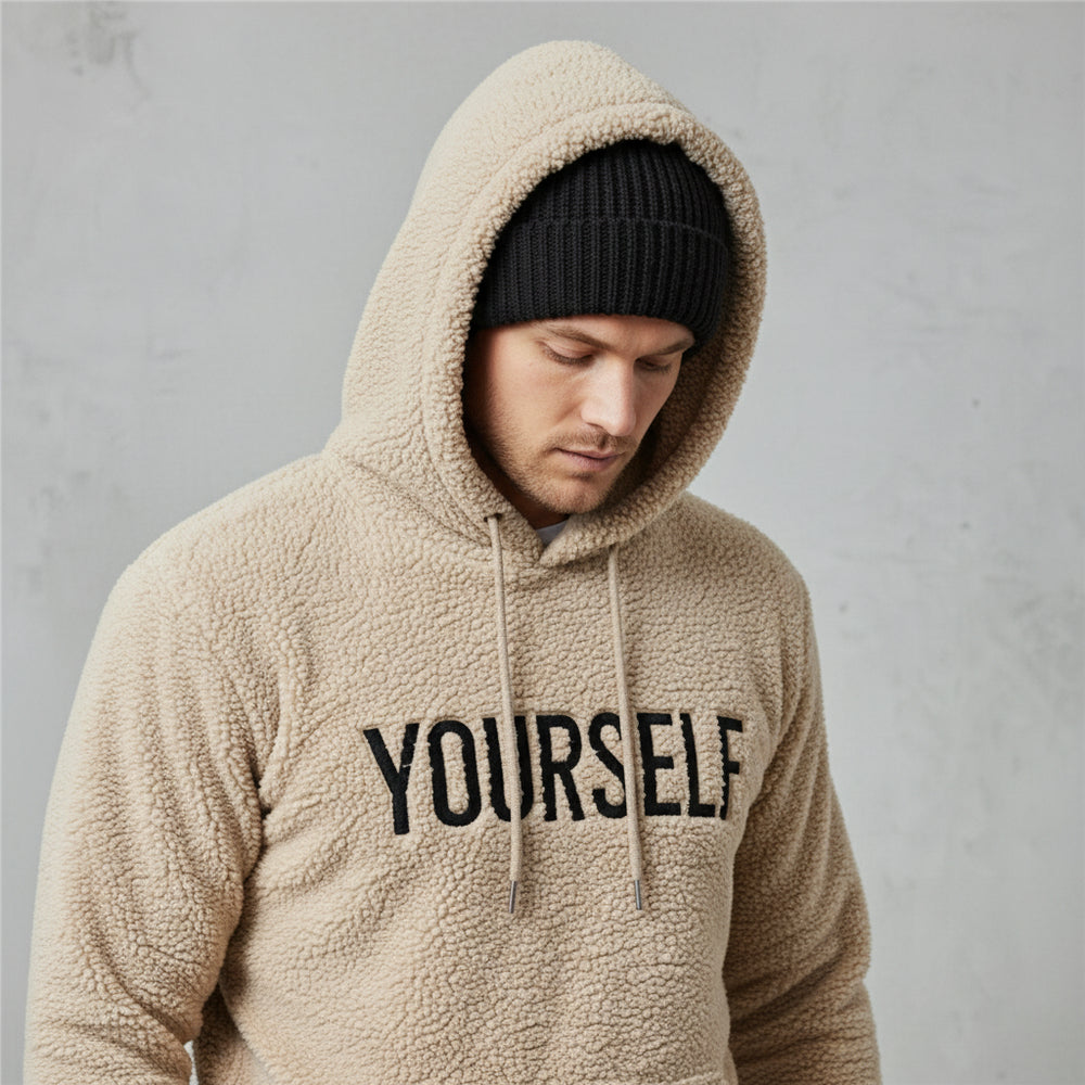 Kuscheliger Herren Hoodie aus Fleece | Winter