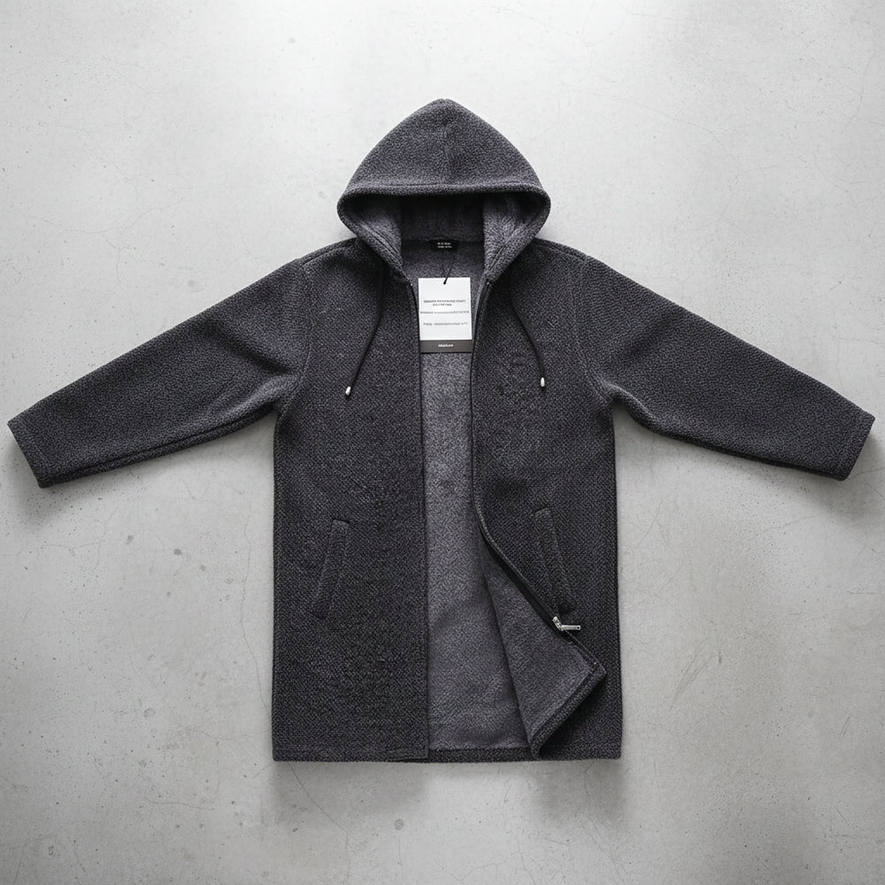 Herren Fleecejacke mit Kapuze | Winter