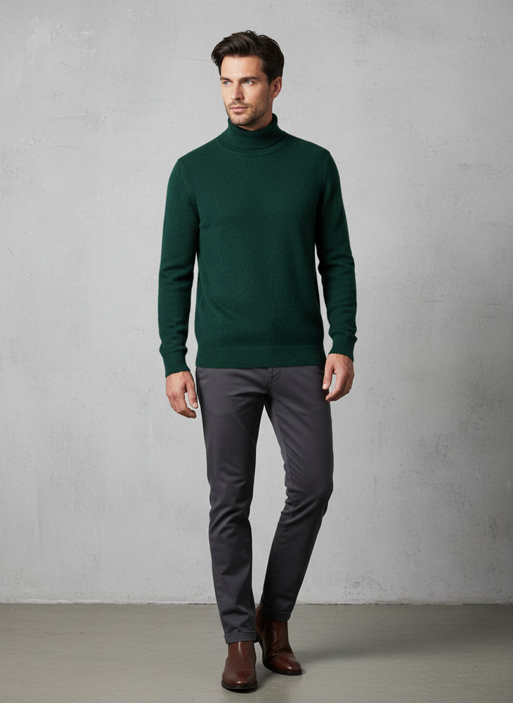 Herren Rollkragenpullover Kaschmir | Winter