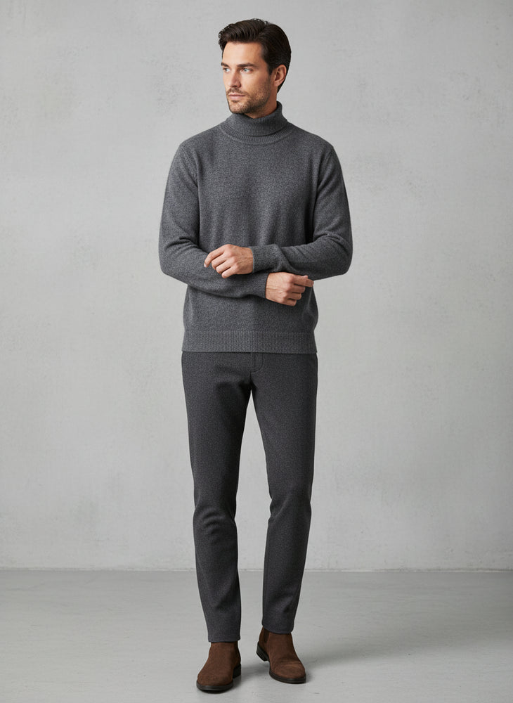 Herren Rollkragenpullover Kaschmir | Winter