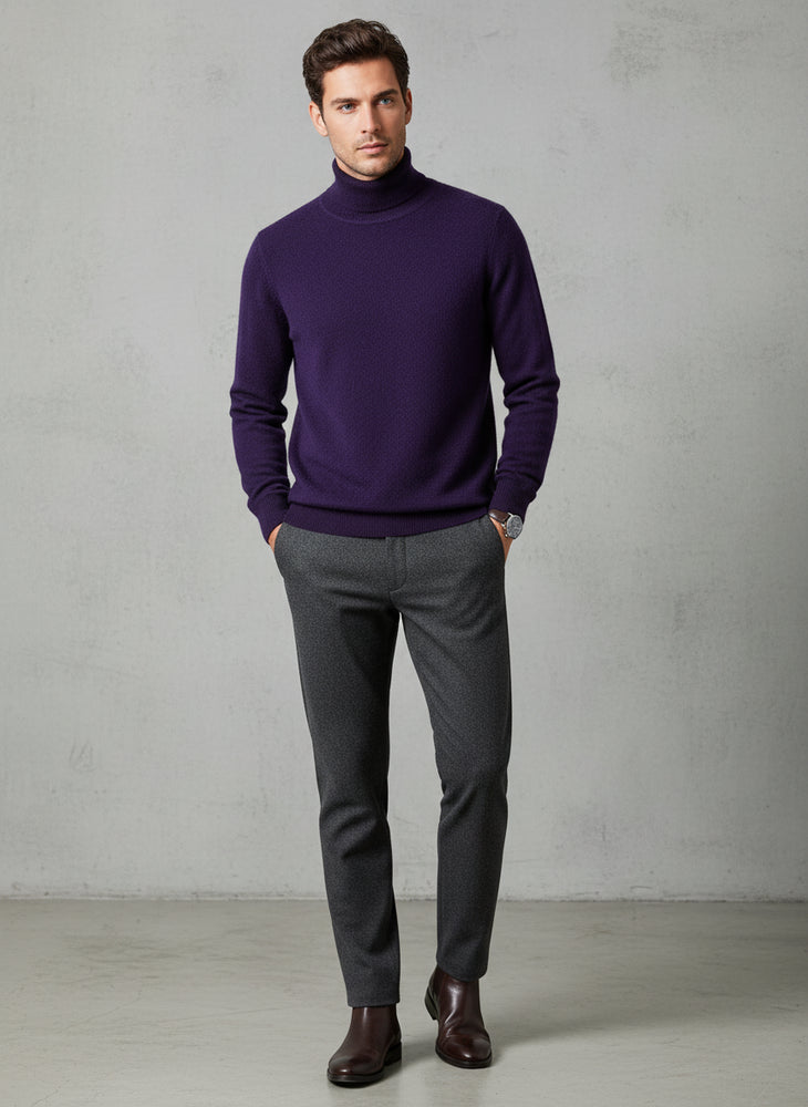 Herren Rollkragenpullover Kaschmir | Winter