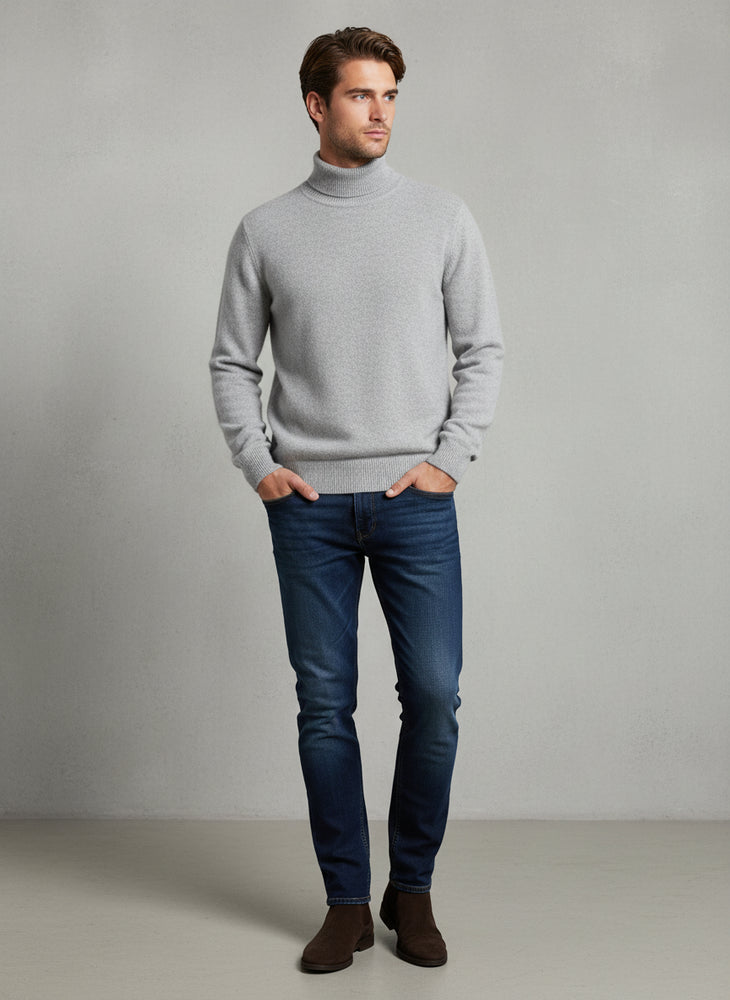 Herren Rollkragenpullover Kaschmir | Winter