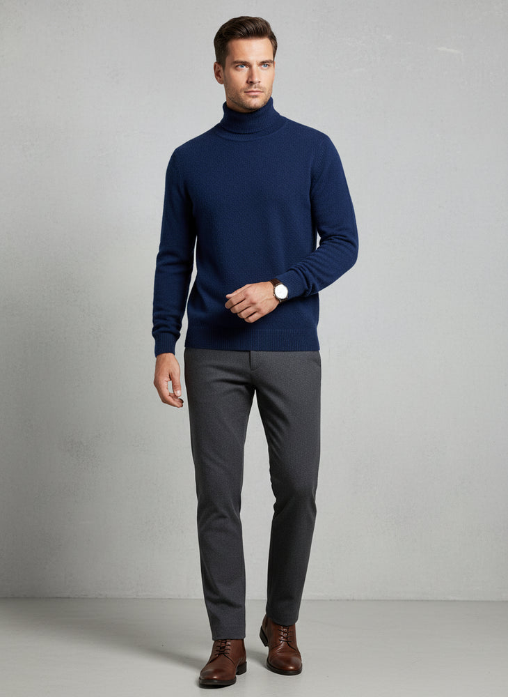 Herren Rollkragenpullover Kaschmir | Winter