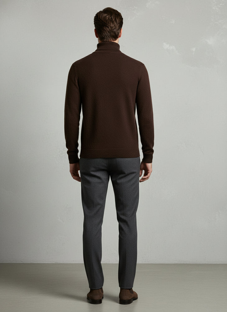 Herren Rollkragenpullover Kaschmir | Winter