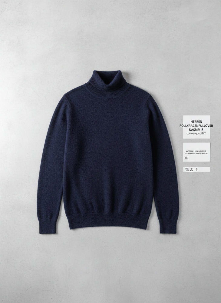 Herren Rollkragenpullover Kaschmir | Winter