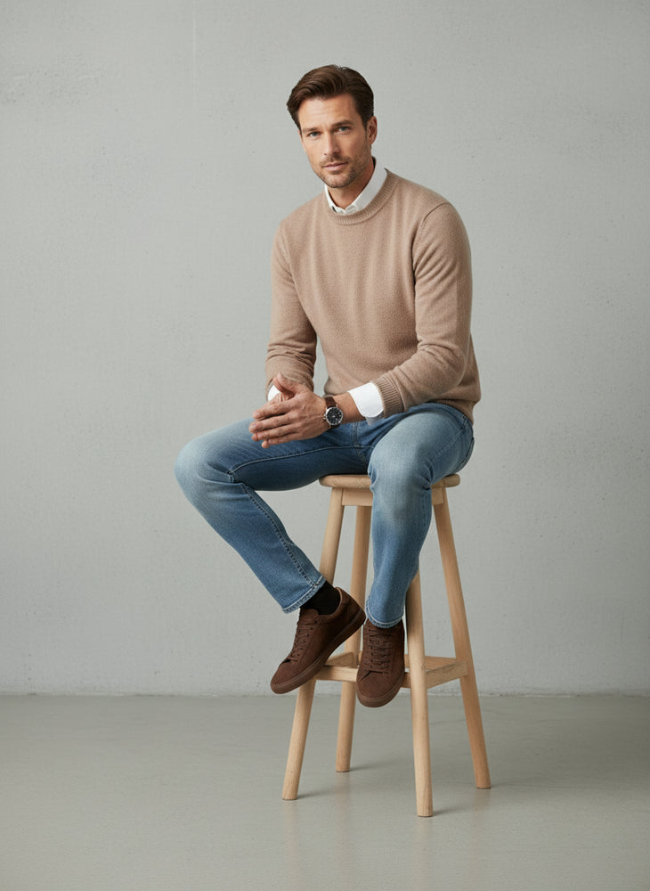 Herren Rollkragenpullover Kaschmir | Winter