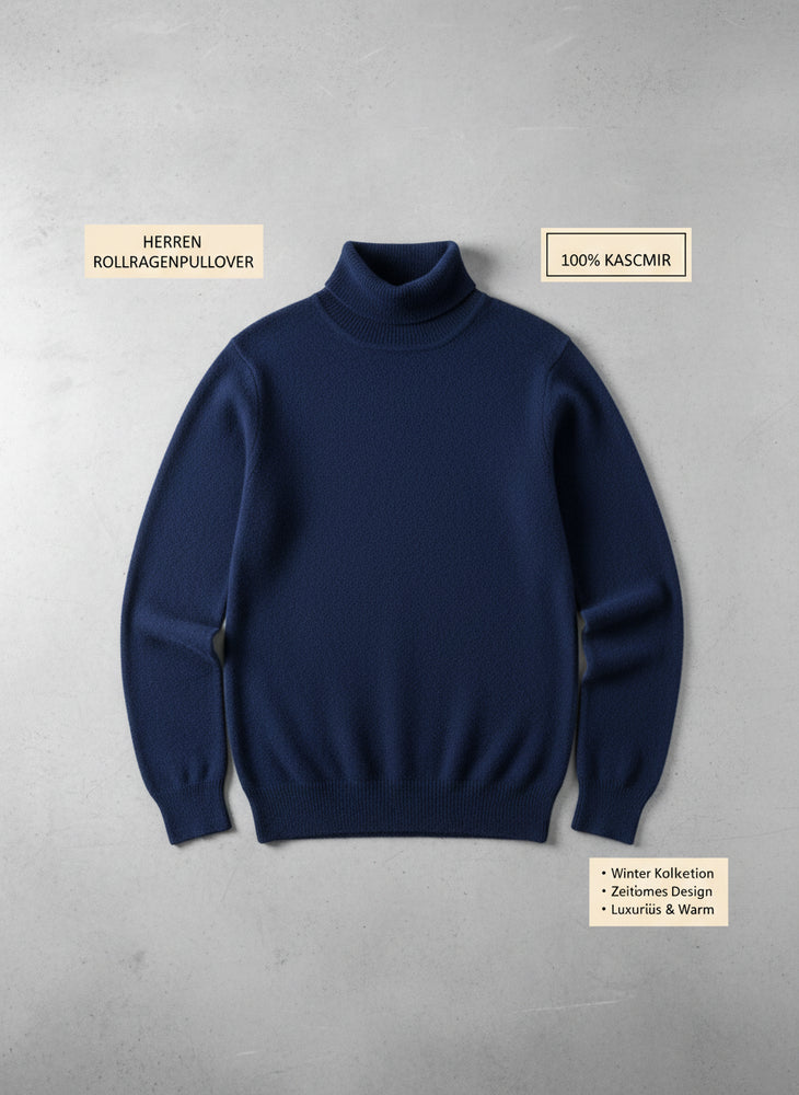 Herren Rollkragenpullover Kaschmir | Winter