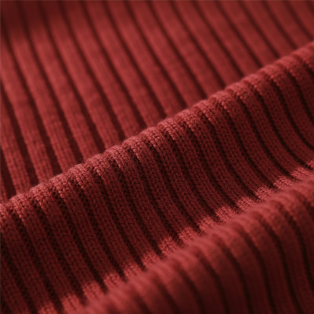 Herren Rollkragen Strickpullover Slim Fit | Winter