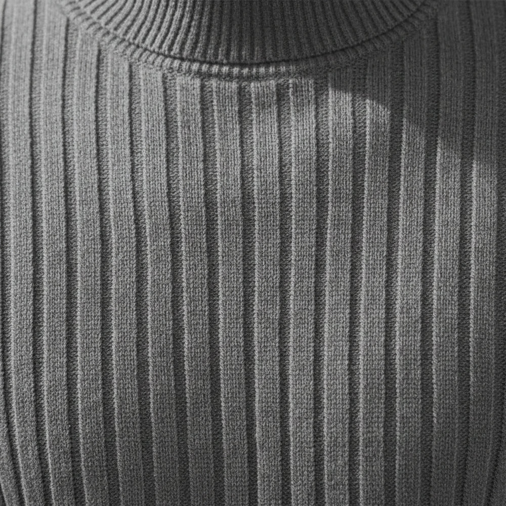 Herren Rollkragen Strickpullover Slim Fit | Winter