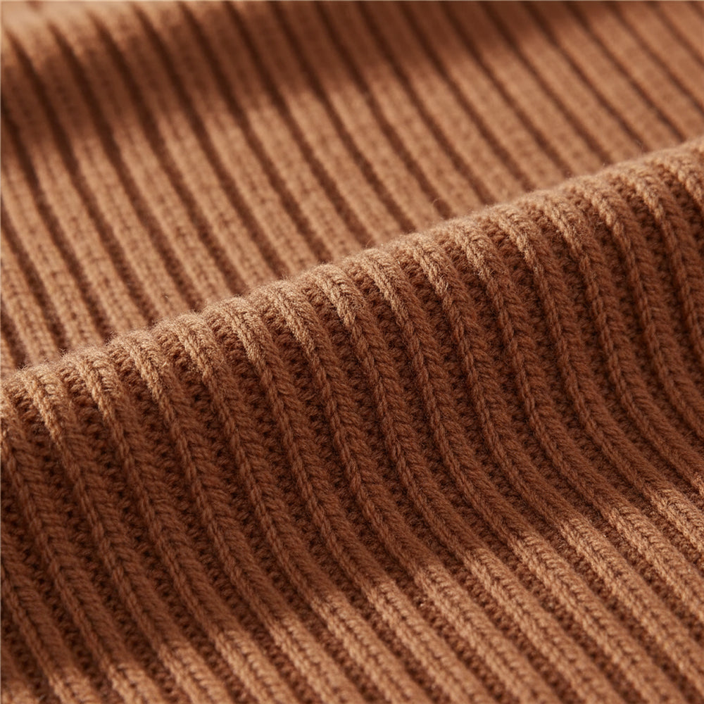 Herren Rollkragen Strickpullover Slim Fit | Winter