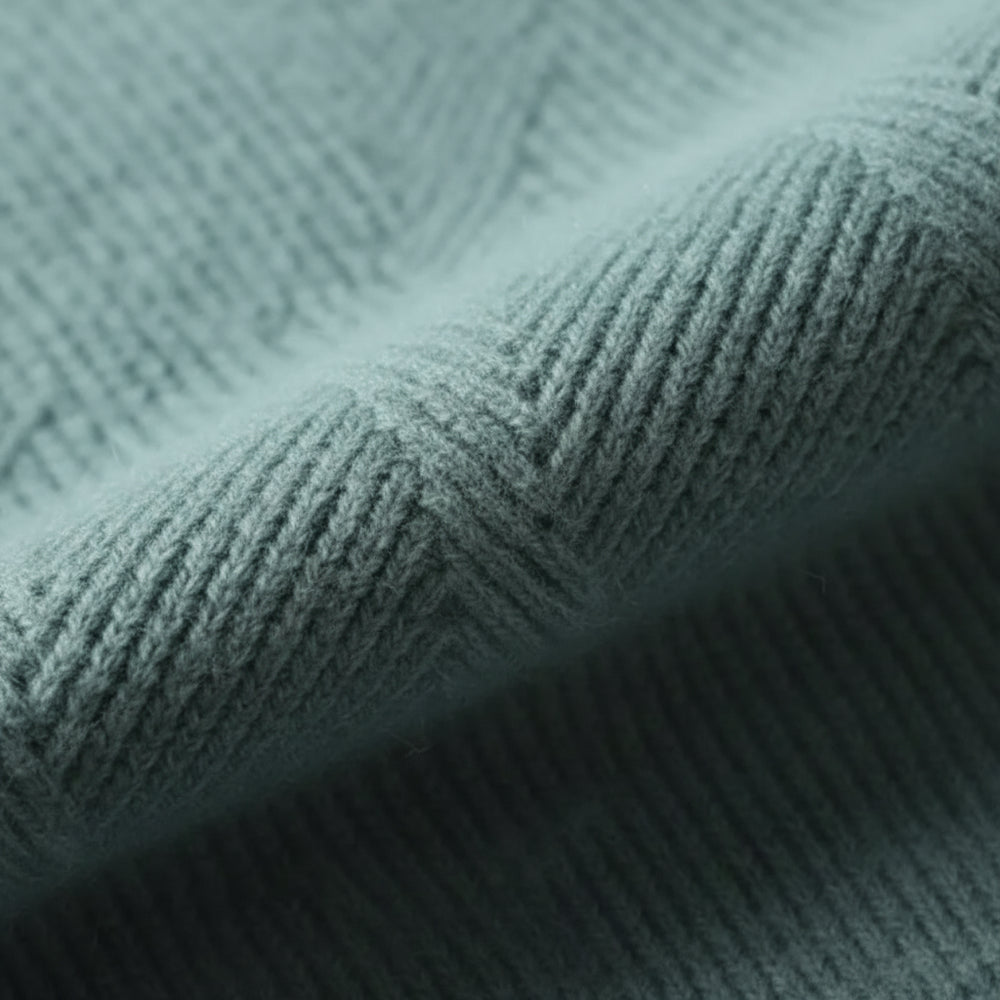 Lockerer Herren Strickpullover | Jacquard | Winter