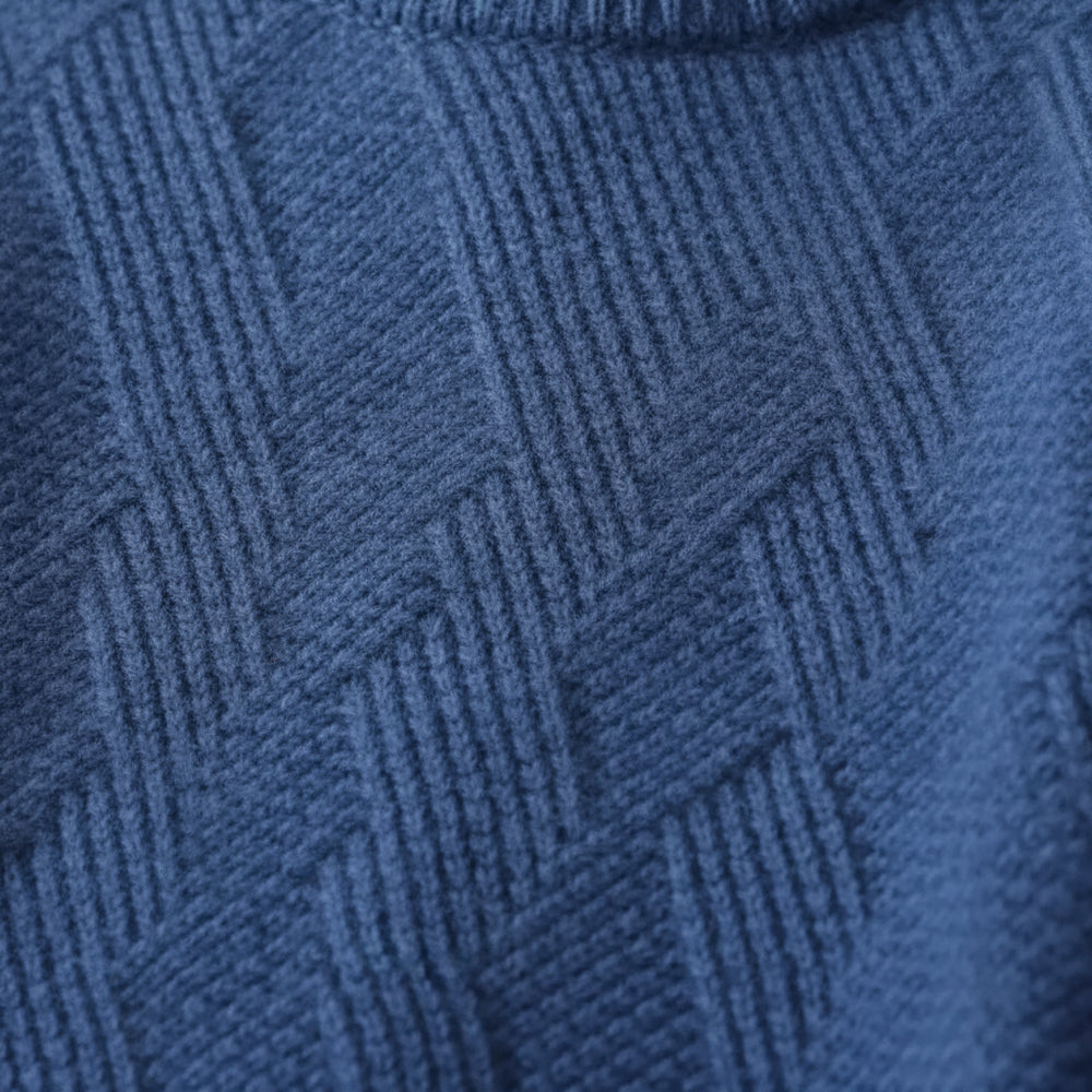 Lockerer Herren Strickpullover | Jacquard | Winter