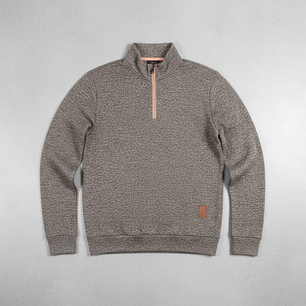 Warmer Herren Pullover mit Reißverschlusskragen | Herbst