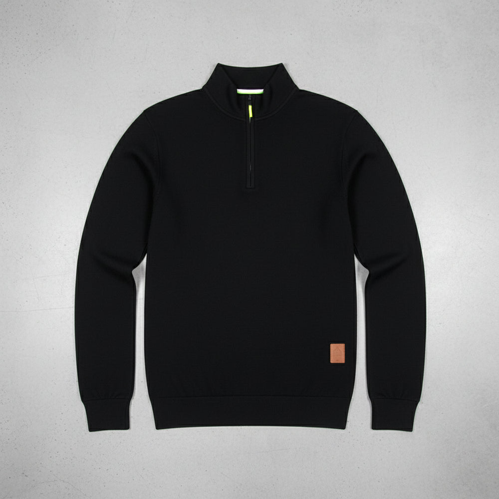 Warmer Herren Pullover mit Reißverschlusskragen | Herbst