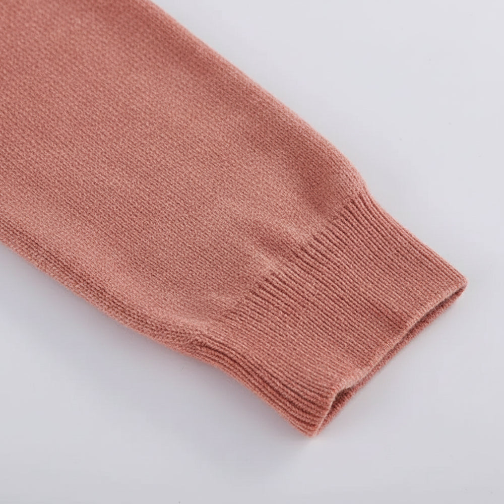 Warmer Herren Strickpullover Half-Zip | Slim Fit | Herbst