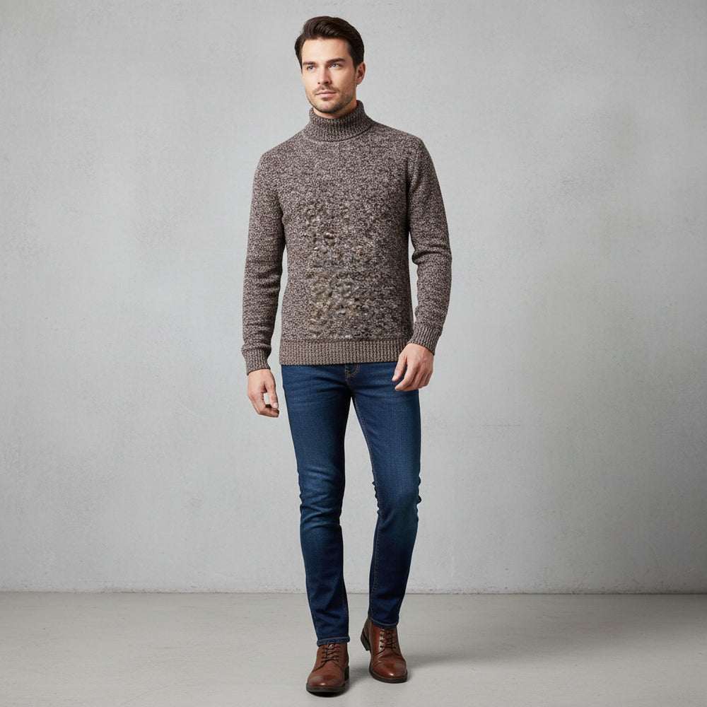 Weicher Herren Pullover Rollkragen | Slim Fit | Herbst/Winter