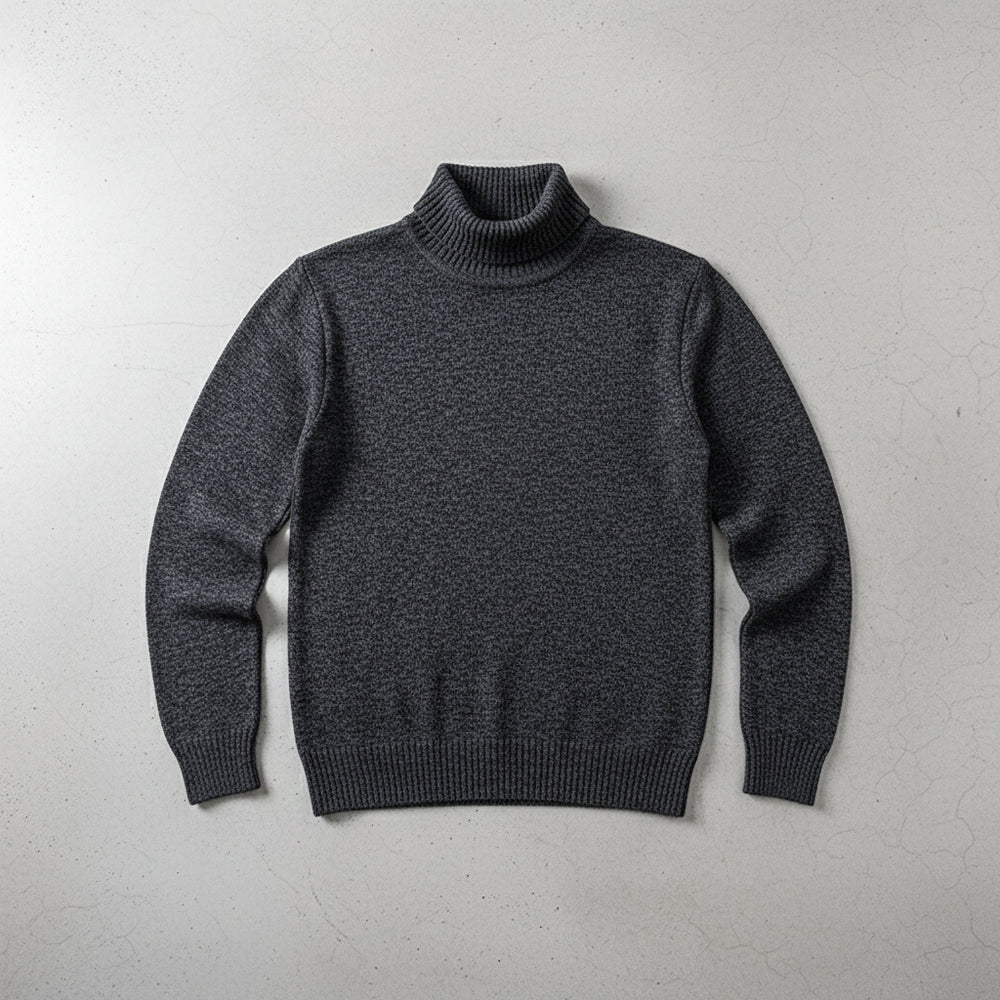 Weicher Herren Pullover Rollkragen | Slim Fit | Herbst/Winter