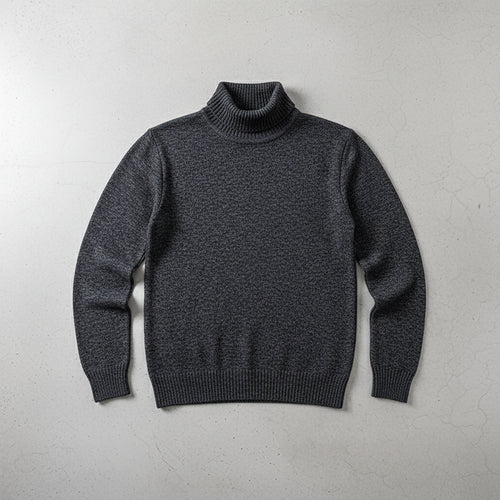 Weicher Herren Pullover Rollkragen | Slim Fit | Herbst/Winter