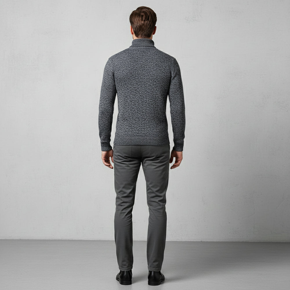 Weicher Herren Pullover Rollkragen | Slim Fit | Herbst/Winter