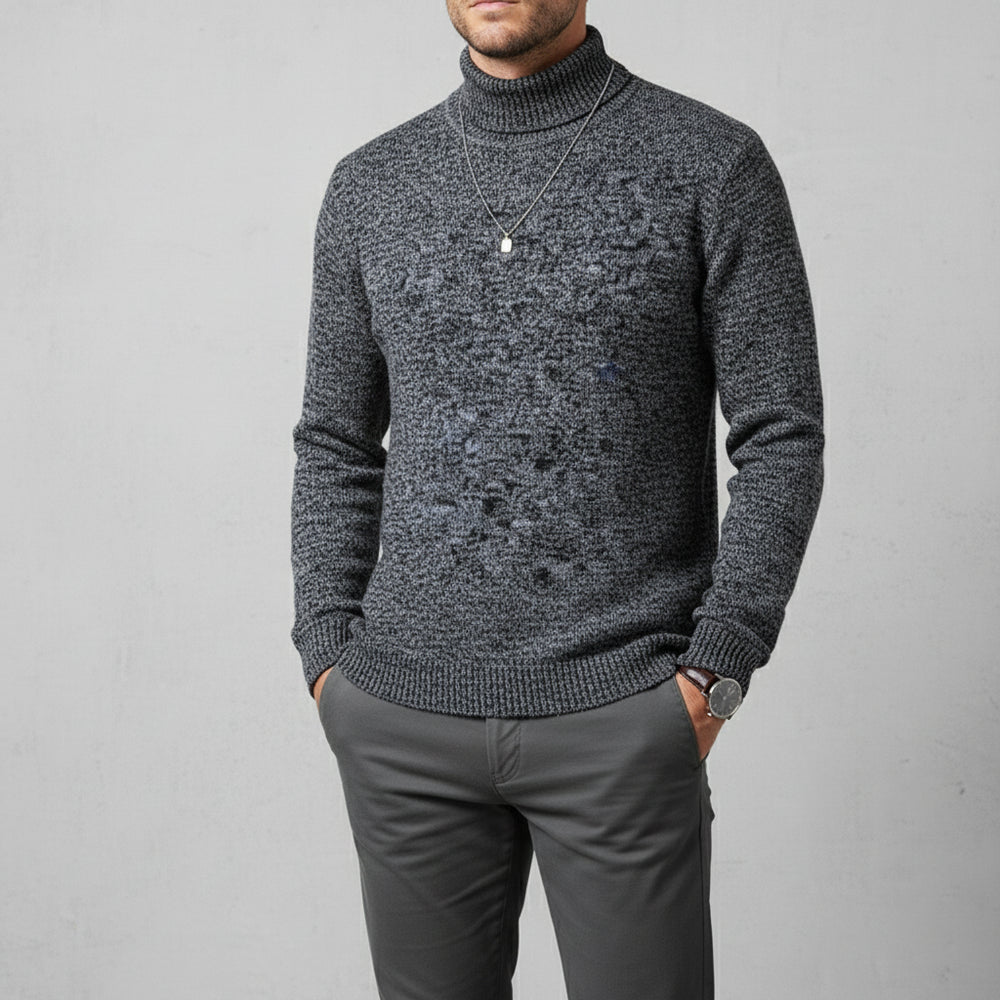 Weicher Herren Pullover Rollkragen | Slim Fit | Herbst/Winter