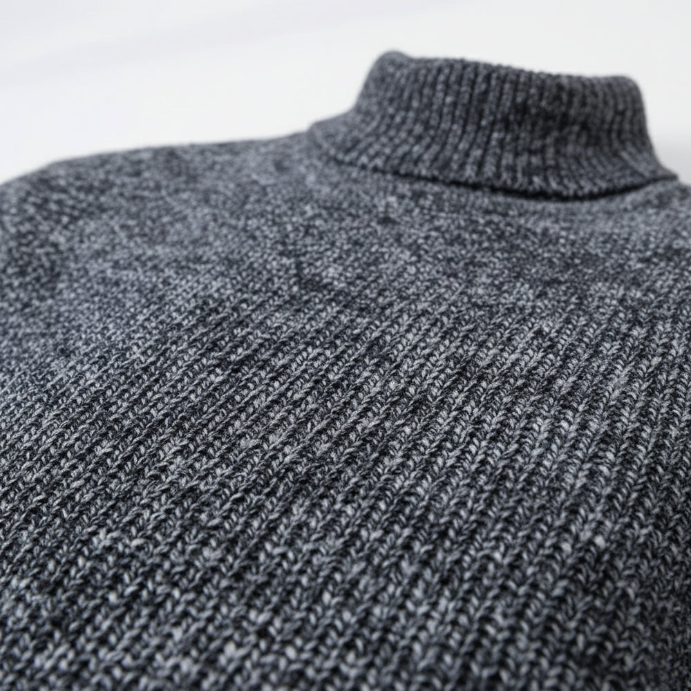 Weicher Herren Pullover Rollkragen | Slim Fit | Herbst/Winter