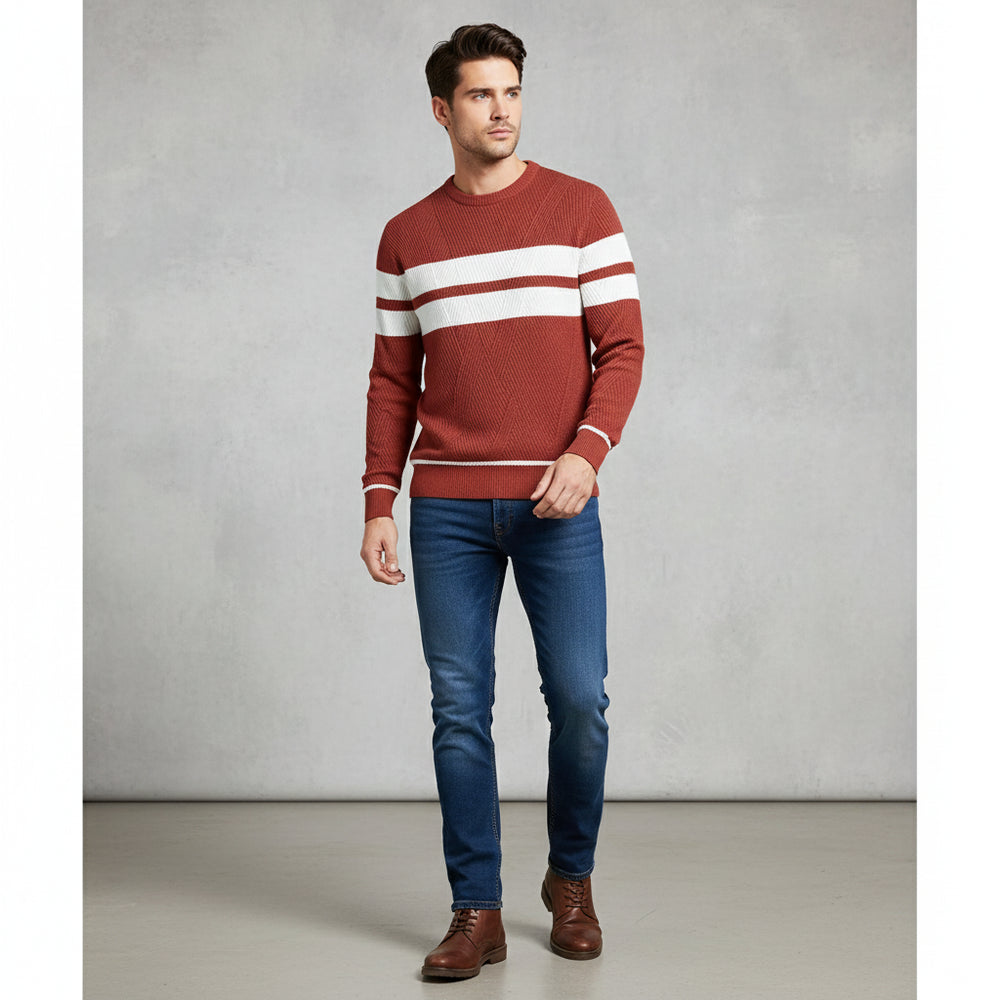 Warmer Herren Strickpullover | Winter