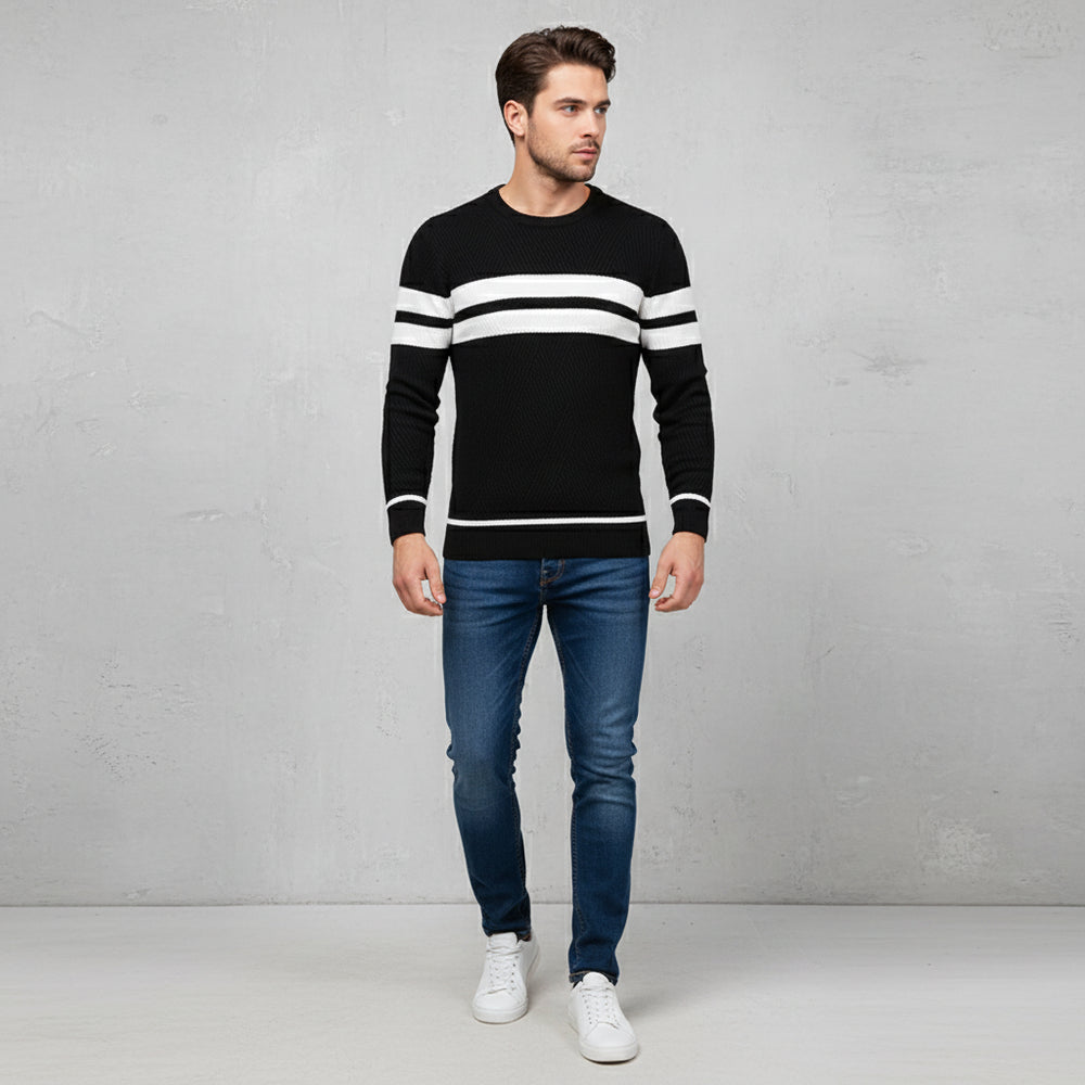 Warmer Herren Strickpullover | Winter