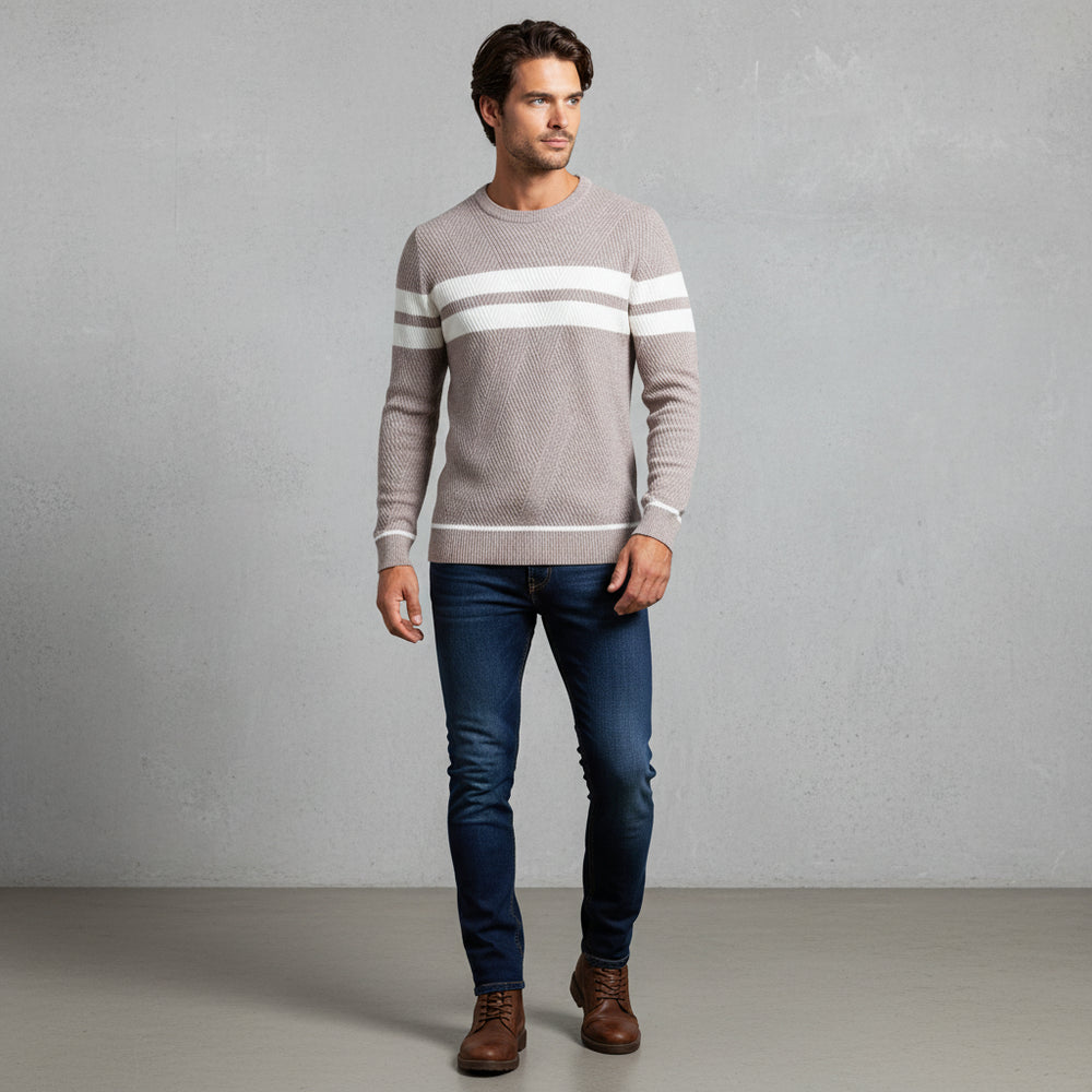 Warmer Herren Strickpullover | Winter