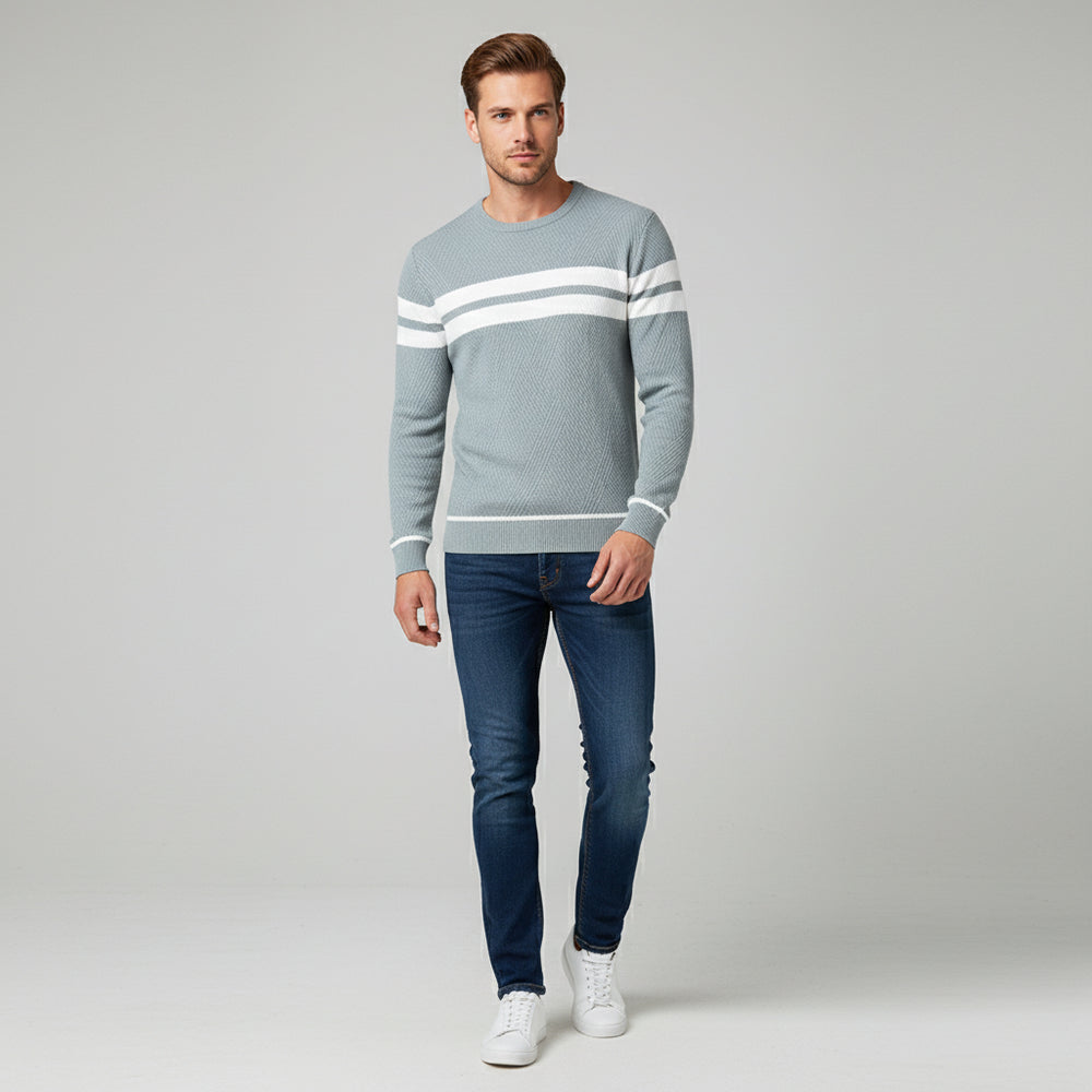 Warmer Herren Strickpullover | Winter
